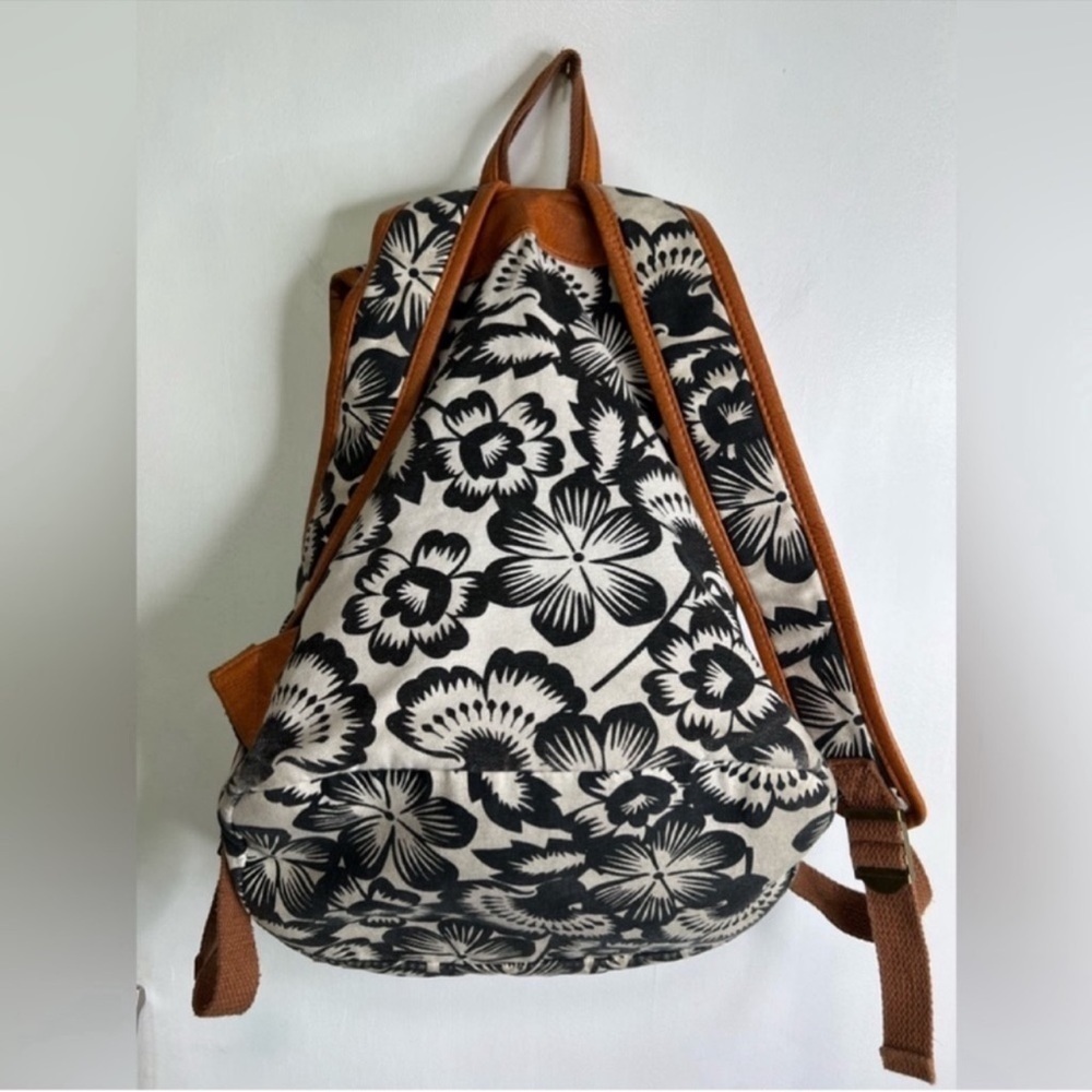 Floral Rucksack Boho Backpack - Picture 2 of 5